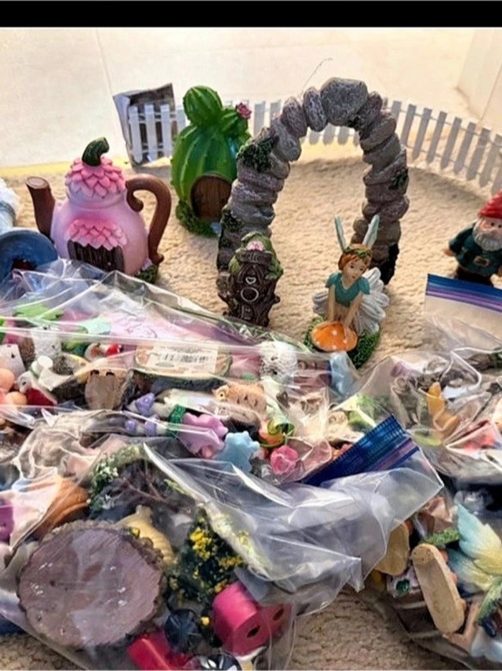 Fairy Garden Figurine lot